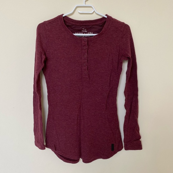 Roots thermal henley top - Picture 2 of 3